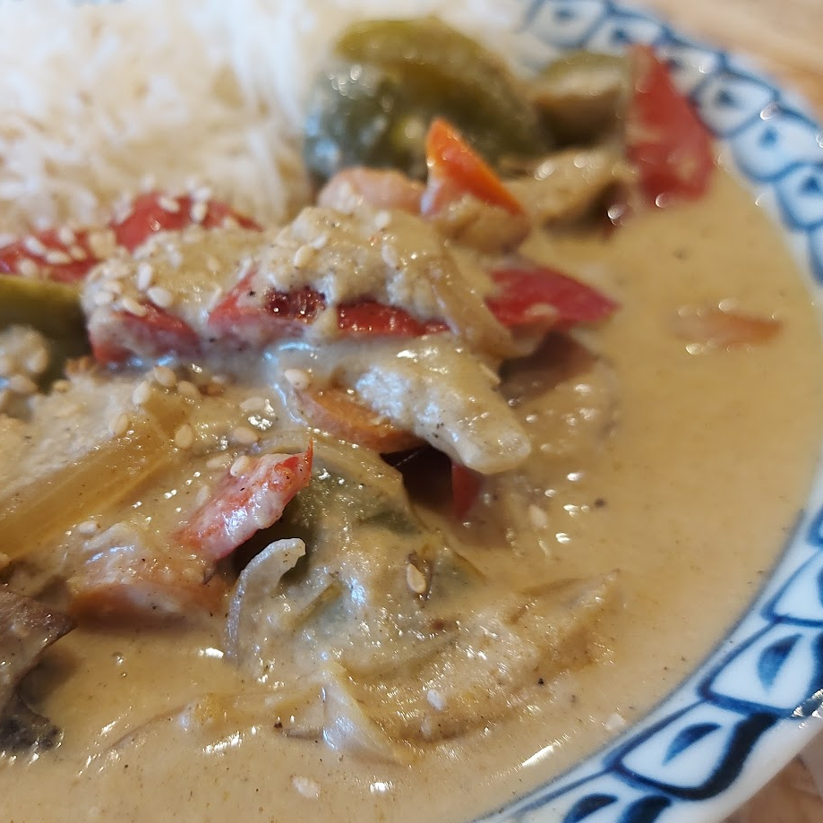 Veg Satay Serving Suggestion
